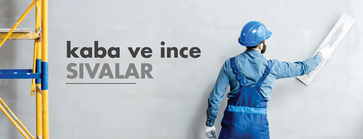 Makine ile Alçı Sıva ve Saten Alçı Duvar Uygulaması